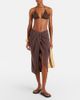 Jacquemus Jacquemus Paréo draped beach cover-up - 2