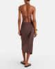 Jacquemus Jacquemus Paréo draped beach cover-up - 5