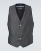 Jacquemus Jacquemus Paysan striped linen vest - 1