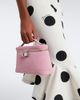 Jacquemus Jacquemus Petit Vanity croc-effect suede vanity bag - 2