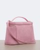 Jacquemus Jacquemus Petit Vanity croc-effect suede vanity bag - 4