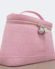 Jacquemus Jacquemus Petit Vanity croc-effect suede vanity bag - 6