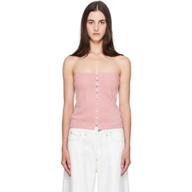 JACQUEMUS JACQUEMUS Pink 'The Sera Knit' Tube Top