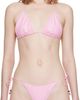 JACQUEMUS JACQUEMUS Pink 'The Triangle' Bikini Top - 1