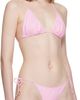 JACQUEMUS JACQUEMUS Pink 'The Triangle' Bikini Top - 2