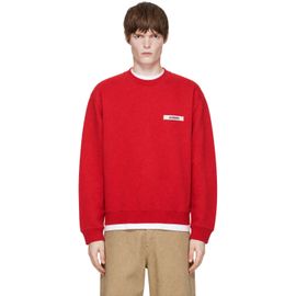 JACQUEMUS JACQUEMUS Red 'The Gros Grain' Sweatshirt