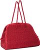 JACQUEMUS JACQUEMUS Red 'The raffia Turismo' Tote - 3