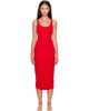 JACQUEMUS JACQUEMUS Red 'The Regata' Midi Dress - 1