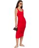 JACQUEMUS JACQUEMUS Red 'The Regata' Midi Dress - 4