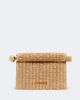 Jacquemus Jacquemus Rond Carré Small raffia clutch - 1