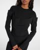 Jacquemus Jacquemus Sabre jersey maxi dress - 4