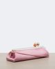 Jacquemus Jacquemus Salon croc-effect suede clutch - 4