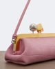 Jacquemus Jacquemus Salon croc-effect suede clutch - 6