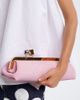 Jacquemus Jacquemus Salon croc-effect suede clutch - 7