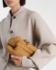 Jacquemus Jacquemus Salon woven suede clutch - 2