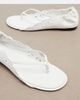 Jacquemus Jacquemus Satin thong sandals - 6
