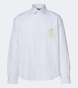 Jacquemus Jacquemus Simon striped cotton shirt