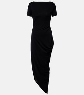 Jacquemus Jacquemus Sole cutout jersey midi dress