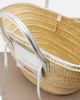 Jacquemus Jacquemus Soli Medium croc-effect raffia basket bag - 3