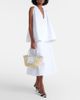 Jacquemus Jacquemus Soli Medium croc-effect raffia basket bag - 5