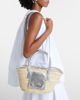 Jacquemus Jacquemus Soli Medium croc-effect raffia basket bag - 7