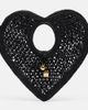 Jacquemus Jacquemus Spiaggia Coeur Small raffia top-handle bag - 1