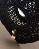 Jacquemus Jacquemus Spiaggia Coeur Small raffia top-handle bag - 3