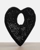 Jacquemus Jacquemus Spiaggia Coeur Small raffia top-handle bag - 4