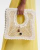 Jacquemus Jacquemus Spiaggia Small lace tote bag - 2
