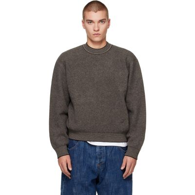 JACQUEMUS JACQUEMUS Taupe 'La Maille Pelota' Sweater