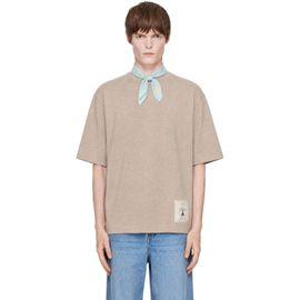 JACQUEMUS JACQUEMUS Taupe 'Le Torneo' T-shirt