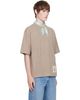 JACQUEMUS JACQUEMUS Taupe 'Le Torneo' T-shirt - 2