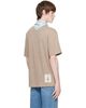 JACQUEMUS JACQUEMUS Taupe 'Le Torneo' T-shirt - 3