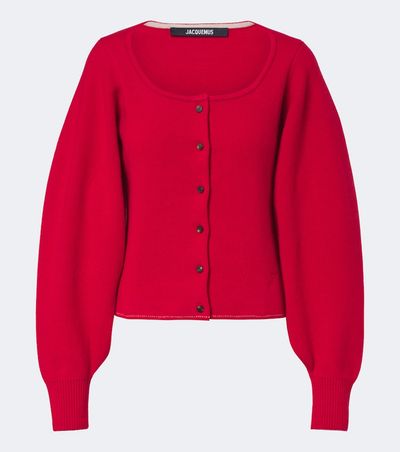 Jacquemus Jacquemus Tempo wool and cashmere cardigan