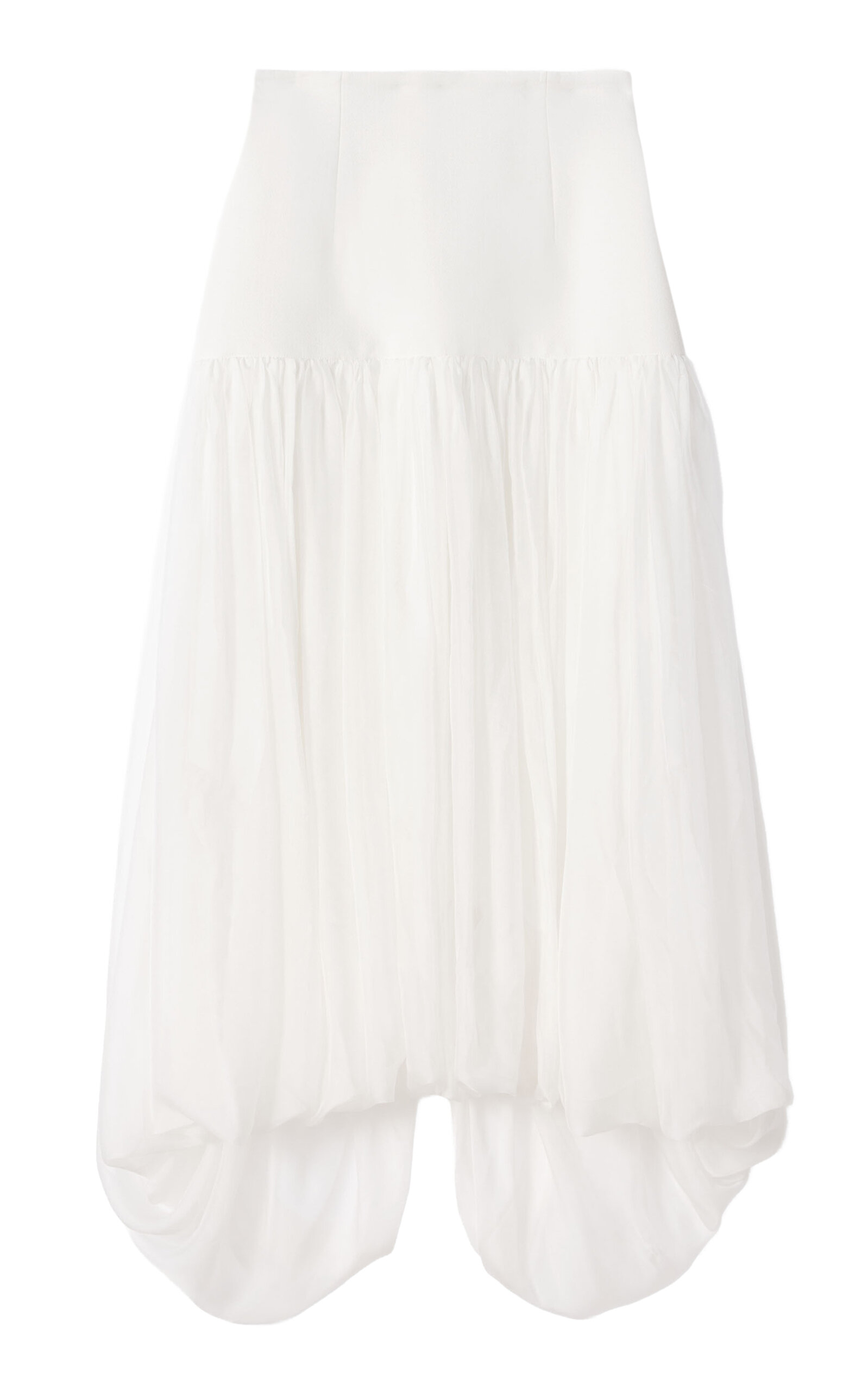 Jacquemus Jacquemus The Alta BubbleHem Midi Skirt