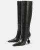 Jacquemus Jacquemus The Bisou leather knee-high boots - 4