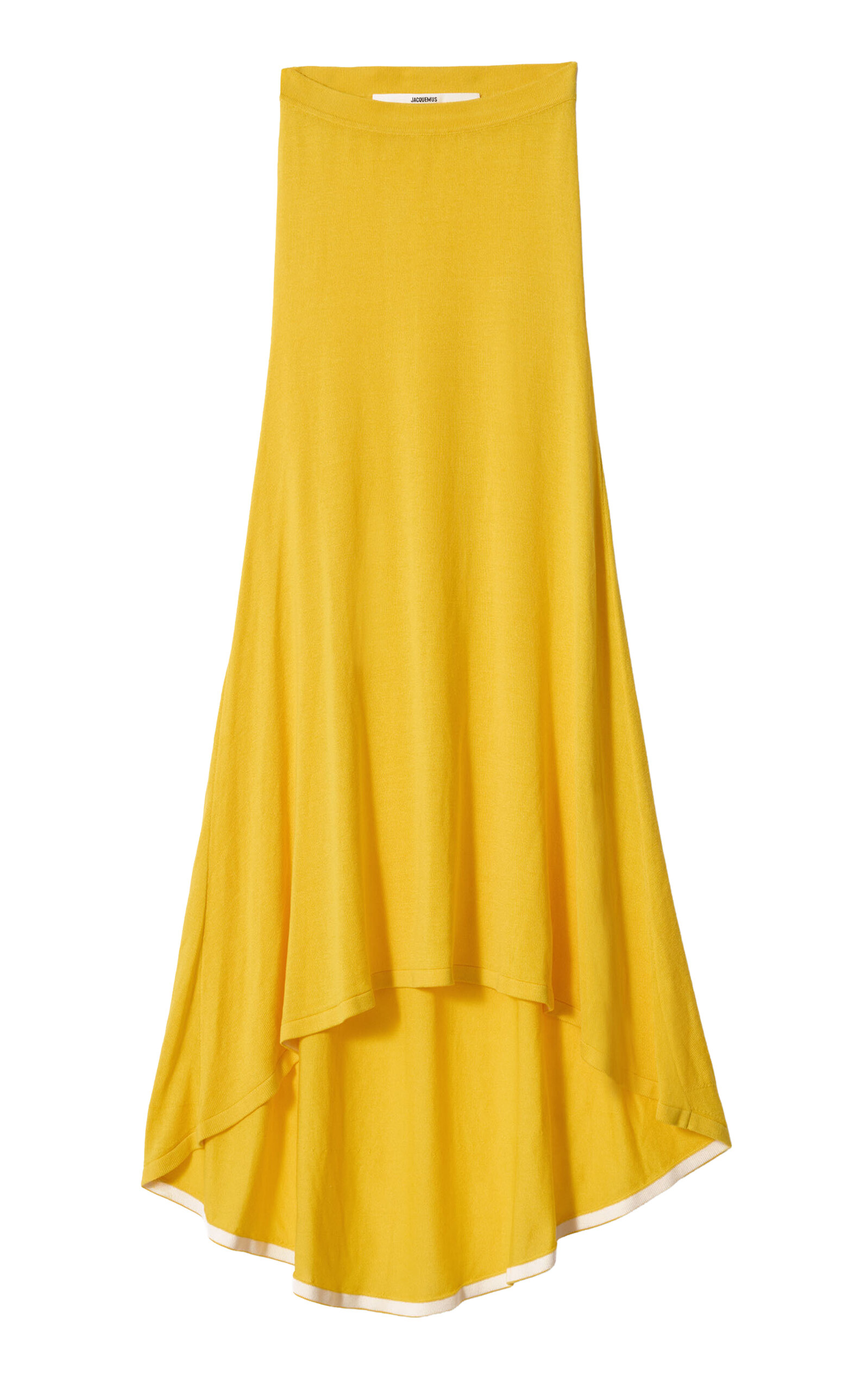Jacquemus Jacquemus The Mananco HighLow SilkBlend Maxi Skirt