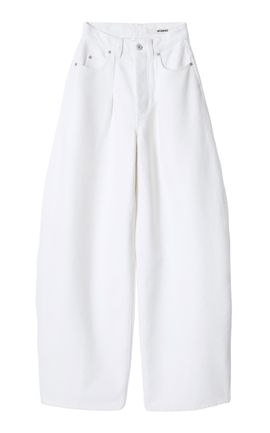 Jacquemus Jacquemus The Ovalo MidRise Denim BarrelLeg Jeans