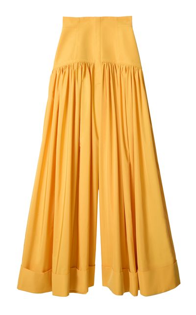 Jacquemus Jacquemus The Pietra Hem Pleated Cotton WideLeg Pants
