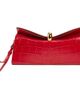Jacquemus Jacquemus The Valérie Croc Embossed Leather Clutch - 1