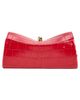 Jacquemus Jacquemus The Valérie Croc Embossed Leather Clutch - 2
