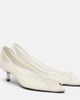 Jacquemus Jacquemus Tourni leather-trimmed mesh pumps - 1