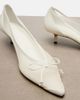 Jacquemus Jacquemus Tourni leather-trimmed mesh pumps - 4