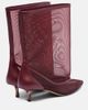 Jacquemus Jacquemus Tourni mesh ankle boots - 2