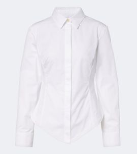 Jacquemus Jacquemus Triangle cotton poplin shirt