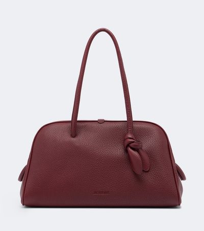 Jacquemus Jacquemus Turismo Medium leather bowling bag