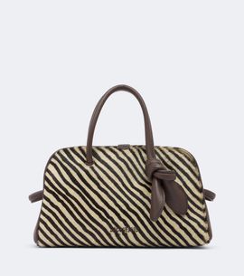 Jacquemus Jacquemus Turismo Small calf hair bowling bag
