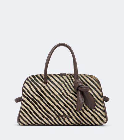 Jacquemus Jacquemus Turismo Small calf hair bowling bag