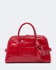 Jacquemus Jacquemus Turismo Small croc-effect leather bowling bag - 1