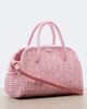 Jacquemus Jacquemus Turismo Small raffia-effect bowling bag - 4